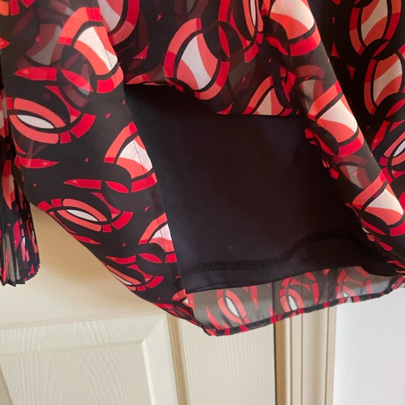 Liz Claiborne printed blouse - Picture 3 of 6